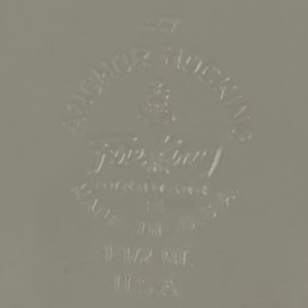 Anchor Hocking Fire-King Milk Glass Casserole Dish Peach Blossom" or "Dogwood" - Picture 5 of 7